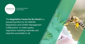 INSEAD launches free Negotiation Course for the World