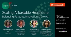 INSEAD webinar on scaling affordable healthcare: balancing purpose, innovation & growth