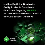 Insilico Medicine nominates orally available pre-clinical candidate targeting NLRP3 to treat inflammation and central nervous system diseases