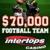 Intertops Casino Kicks Off Football Season with $70,000 in Casino Bonus Giveaways -- Weekly Prizes will be Awarded to Players of All Levels