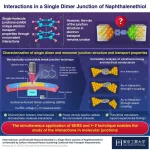 Investigating interactions at molecular junctions for novel electronic devices