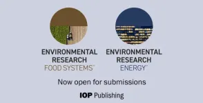 IOP Publishing’s latest Environmental Research series journals now open for submissions