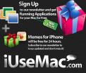 iUseMac Launch Giveaway - Running Application for Grabs