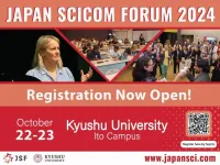 Japan SciCom Forum 2024 comes to Fukuoka on October 22-23