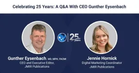 JMIR Publications celebrates 25 years of publishing health research