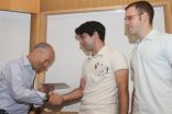 Joshua Levinberg Awards Winners Of Israeli Competition For Student Projects In Renewable Energy 2