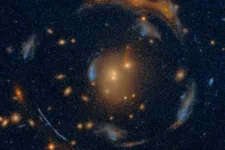 Magnifying deep space through the “carousel lens”