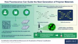 Mechanophores: Making polymer crystallization processes crystal clear