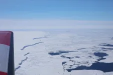 Meltwater flowing beneath Antarctic glaciers may be accelerating their retreat