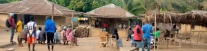 Mobile teams bring COVID-19 vaccines to rural villages in Sierra Leone