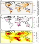 Models show intensifying wildfires in a warming world due to changes in vegetation and humidity; only a minor role for lightning 2