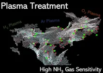 Modifying graphene with plasma to produce better gas sensors