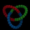 Molecular Lego of knots 3