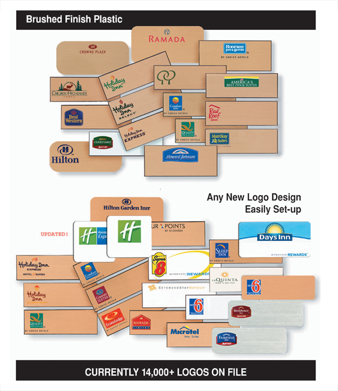 Name Badges, Name Tags and Full Color Signs by Quick Badge &amp; Sign Co., Inc. Let Us Help You Show Off Your Company Logo and Recognize All Key Employees by Name