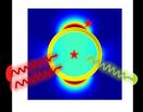 Nanoshell-emitters hybrid nanoobject was proposed as promising 2-photon fluorescence probe