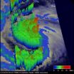 NASA examines very dangerous Super Typhoon Sanba