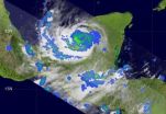 NASA eyes Karl, now a hurricane in the Gulf of Mexico