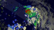 NASA finds heavy rainfall and wind shear in newborn Tropical Storm Bertha