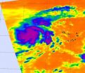 NASA infrared imagery sees tropical depression 14 becomes 12th tropical storm: Lisa