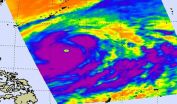 NASA's Aqua Satellite tracking Super Typhoon Vongfong in the Philippine Sea 2