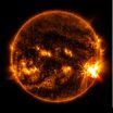 NASAs SDO observes more flares erupting from giant sunspot