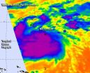 NASA's Terra Satellite catches fast-developing Tropical Storm Hagupit 2