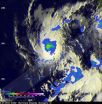 NASA's TRMM and Aqua satellites peer into Tropical Storm Amanda 2