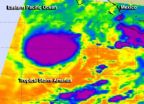 NASA's TRMM and Aqua satellites peer into Tropical Storm Amanda 3