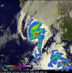 NASA's TRMM and GPM satellites analyze Hurricane Vance before landfall 2