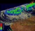 NASAs TRMM satellite sees tropical storm Luas rainfall