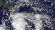 NASA satellite data confirm a stronger Tropical Storm Tomas, hurricane warnings up