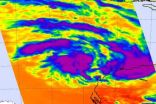 NASA Satellite sees two 'tropical fists' threatening Australia