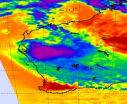 NASA satellite tracks soaking System 91S in western Australia