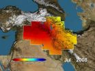 NASA satellites find freshwater losses in Middle East