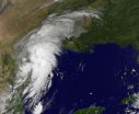 NASA saw strong T-storms in quick-forming Hermines center, warm water to power it