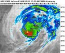 NASA sees a weaker Typhoon Vongfong near Amami Oshima 2