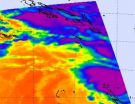 NASA sees cyclone Jasmines power and new eye