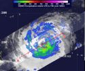 NASA sees heaviest rainfall near Typhoon Prapiroons center