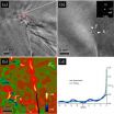 Near atomic-scale deformation fields of a crack-tip were mapped experimentally at IMUT