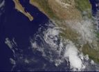 New satellite animation shows the end of Hurricane Amanda 3