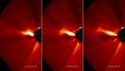 New sunspots producing space weather