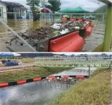 Newly developed floating trash interceptor cleans up the river 2