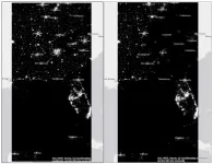 Nighttime light data shows inequities in restoring power after Hurricane Michael