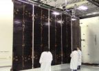 NOAA GOES-R satellite black wing ready for flight