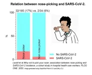 Nose-picking healthcare workers were more likely to catch COVID-19 during the pandemic than their colleagues who refrained, per Netherlands cohort study