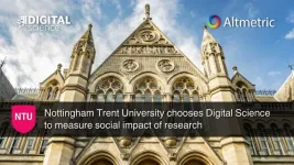 Nottingham Trent University chooses Digital Science to measure social impact of research