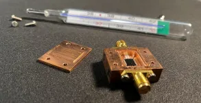 Novel thermometer can accelerate quantum computer development