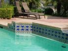 Now There is a Swimming Pool and Exterior Installation Option with Artisan Mexican Talavera, Catalina, and Malibu Decorative Tiles for Design and Construction Professionals 3