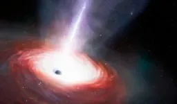 NSF NOIRLab astronomers discover the fastest-feeding black hole in the early universe 2