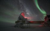 NSFs South Pole Telescope discovers a galaxy cluster creating stars at a record pace